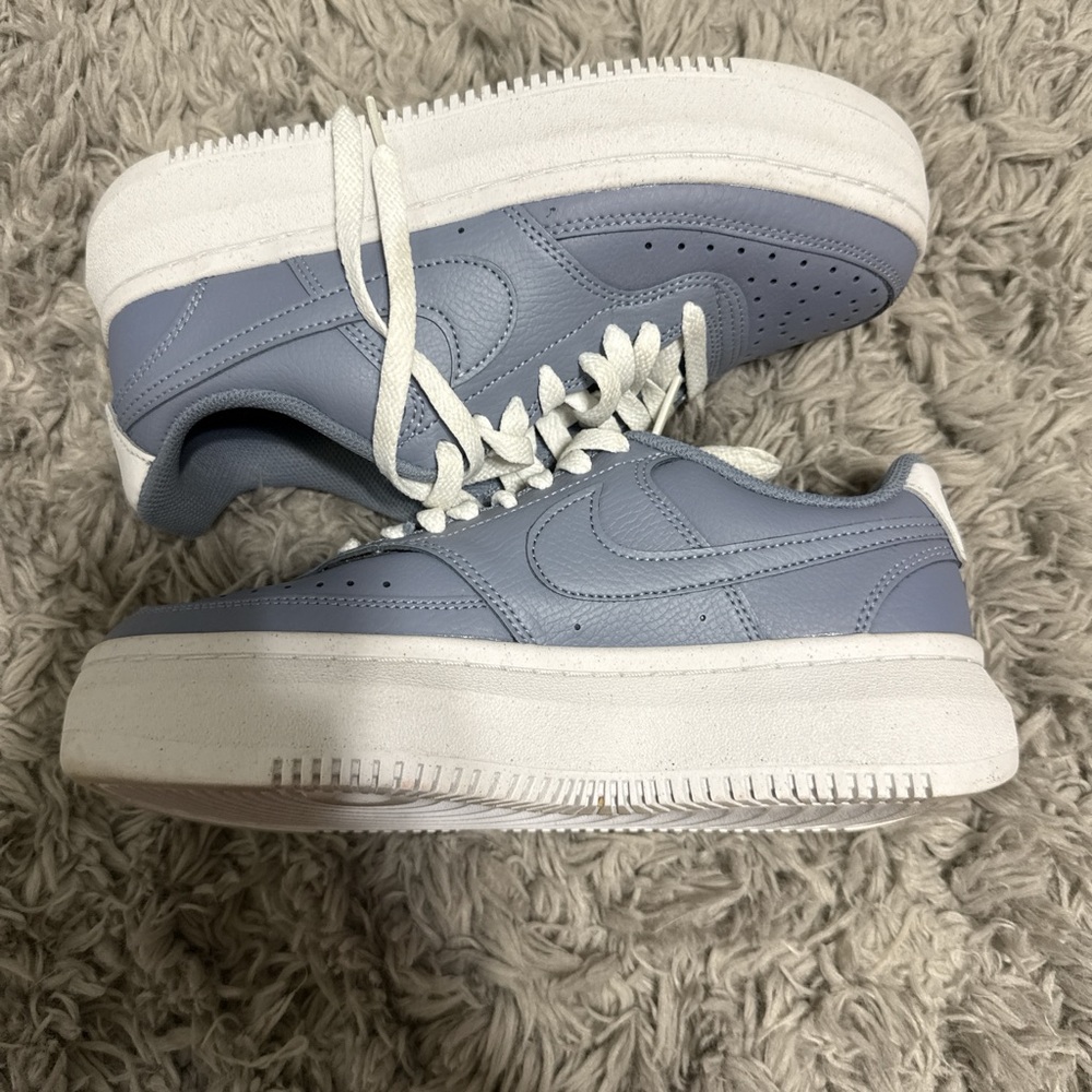 Nike Gray and White Athletic Shoes